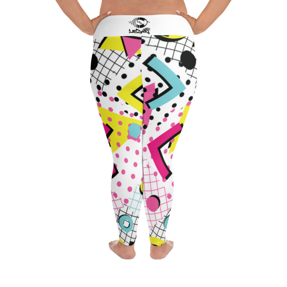 All-Over Print Plus Size Leggings