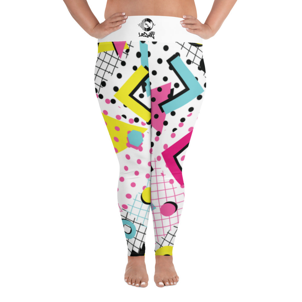 All-Over Print Plus Size Leggings