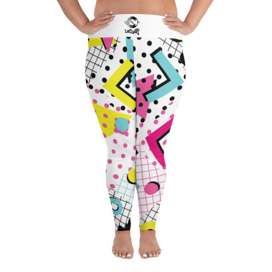 All-Over Print Plus Size Leggings