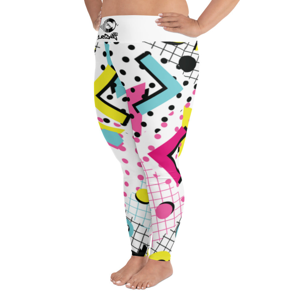 All-Over Print Plus Size Leggings