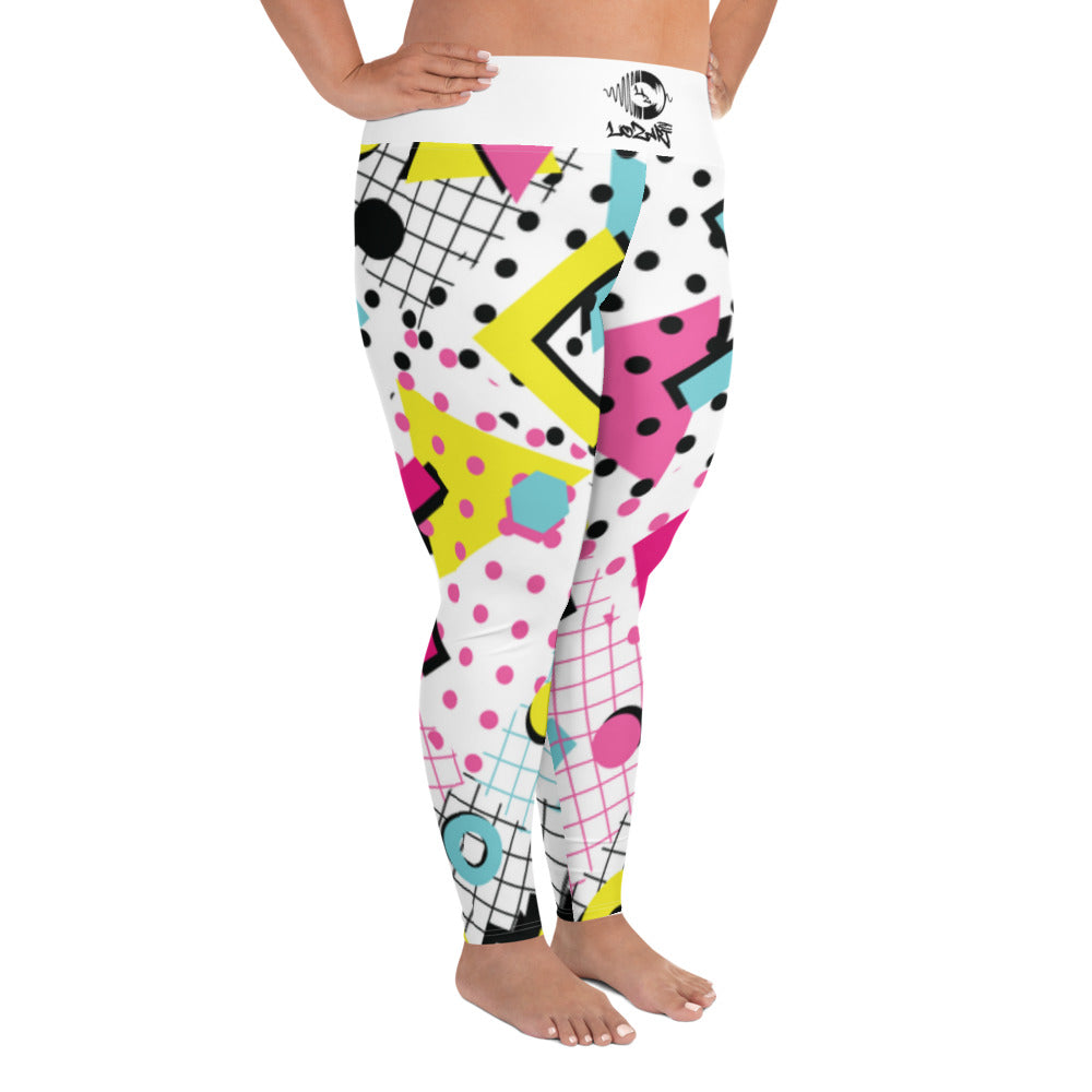 All-Over Print Plus Size Leggings